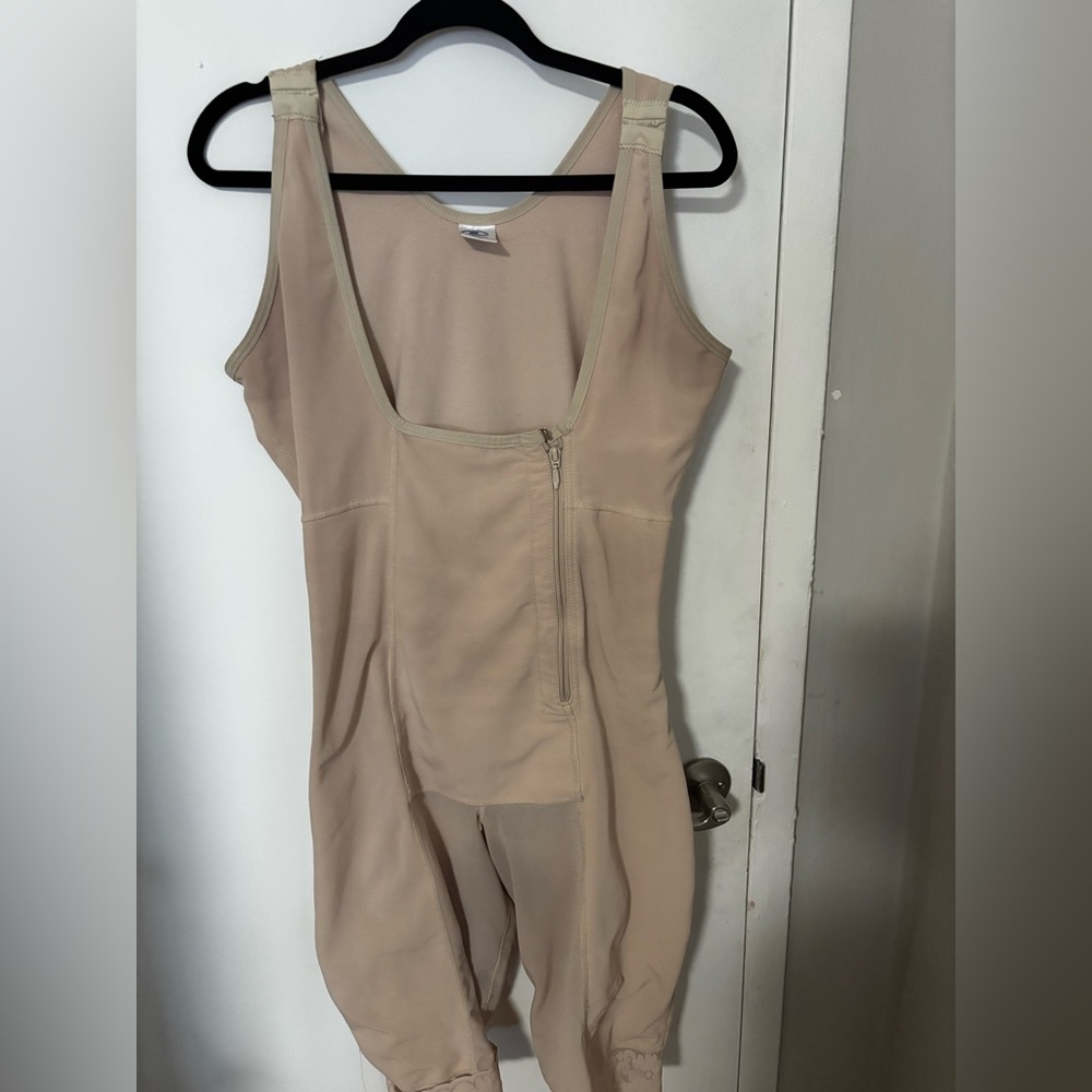 Beige Sleeveless Surgical Faja